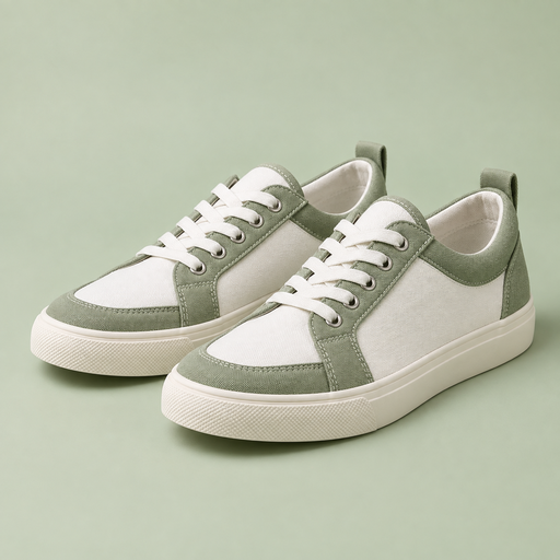 Sage Canvas Sneakers